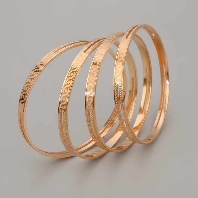 Buy 1 Get 1 Free- Shakti Bangles (Set of 4)