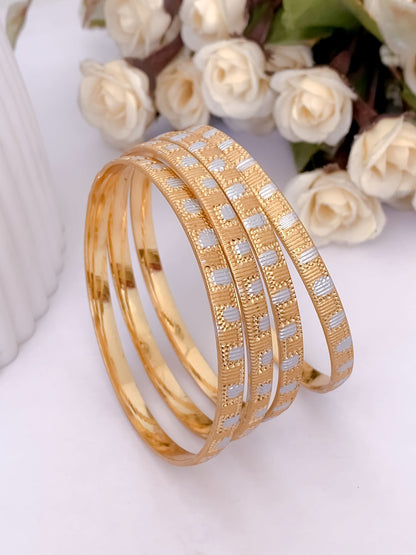 Buy 1 Get 1 Free - Kritika Bangles ( set of 4 )