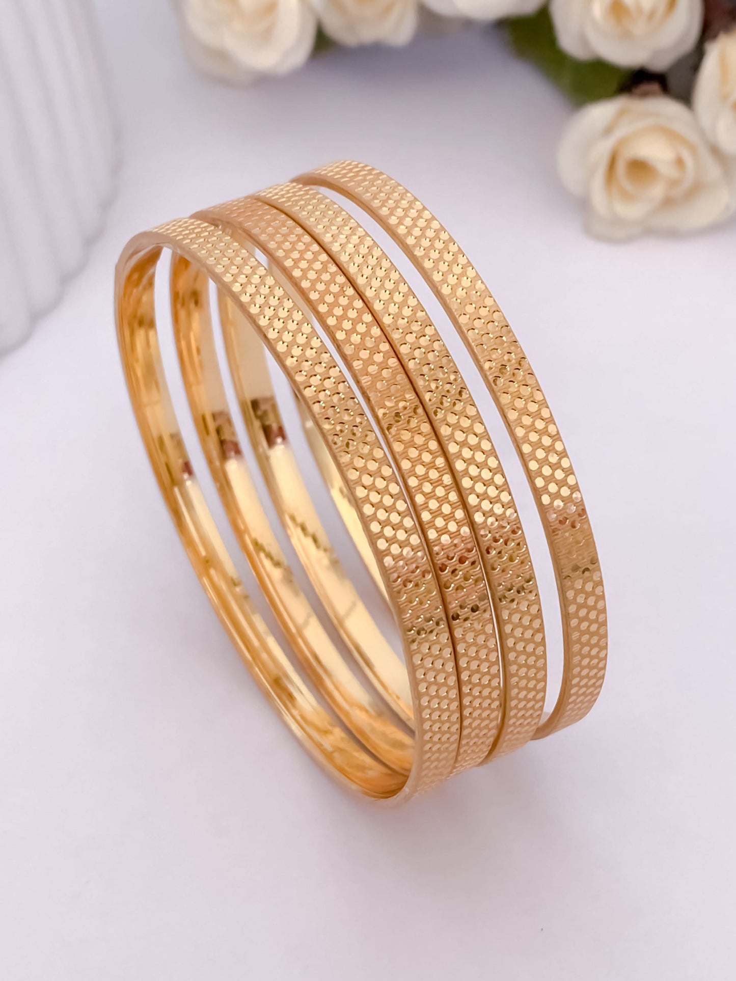 Buy 1 Get 1 Free - Apsara Bangles ( set of 4 )