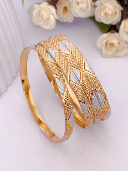 Buy 1 Get 1 Free -Niharika Bangles ( set of 4 )