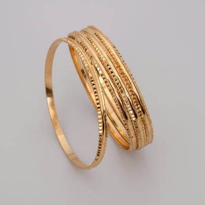 Buy 1 Get 1 Free -Shilpa Bangles ( set of 4 ) - Bangles - Belleza Jewels