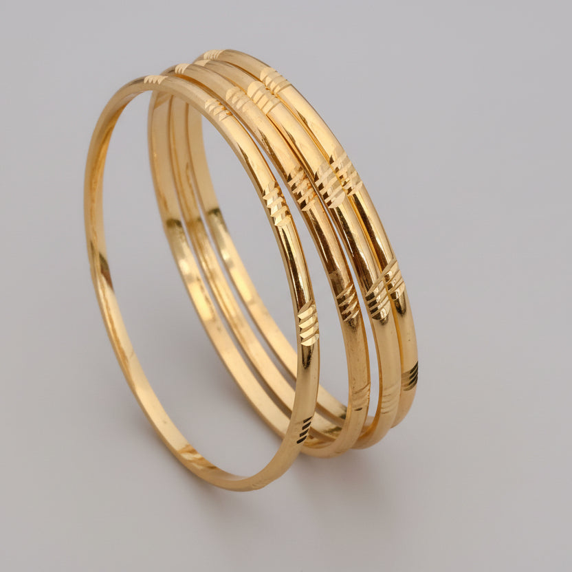 Buy 1 Get 1 Free -Mahi Bangles( set of 4 ) - Bangles - Belleza Jewels