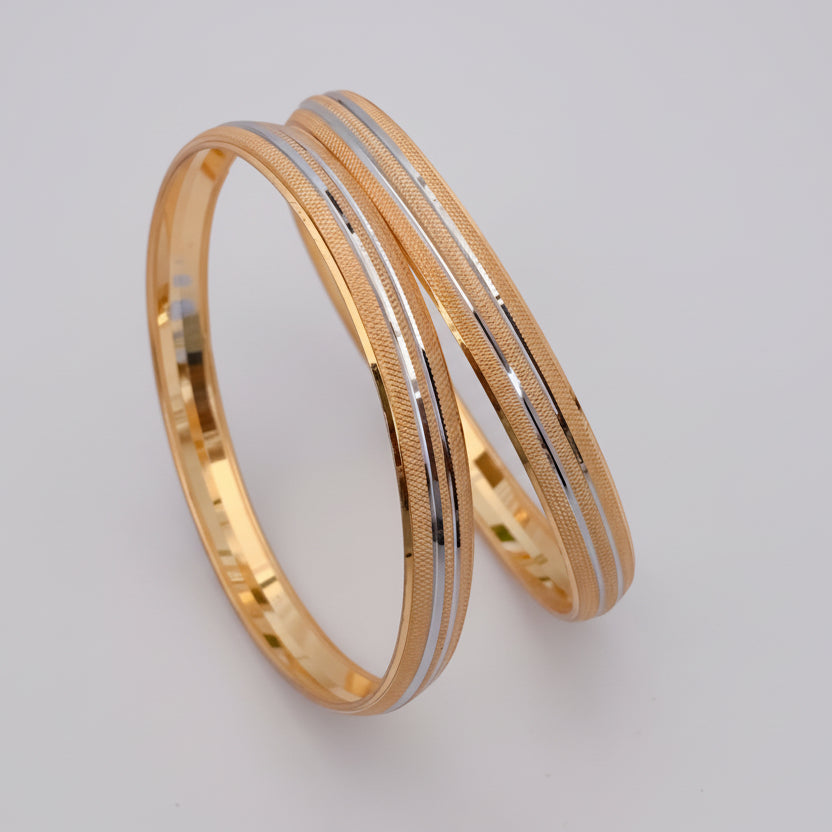 Buy 1 Get 1 Free -Ravina Bangles ( set of 2 ) - Bangles - Belleza Jewels