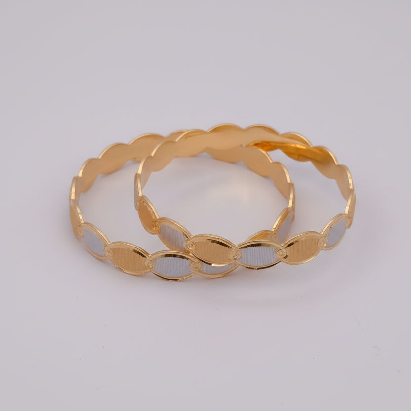 Buy 1 Get 1 Free -Grishma Bangles ( set of 2 ) - Bangles - Belleza Jewels
