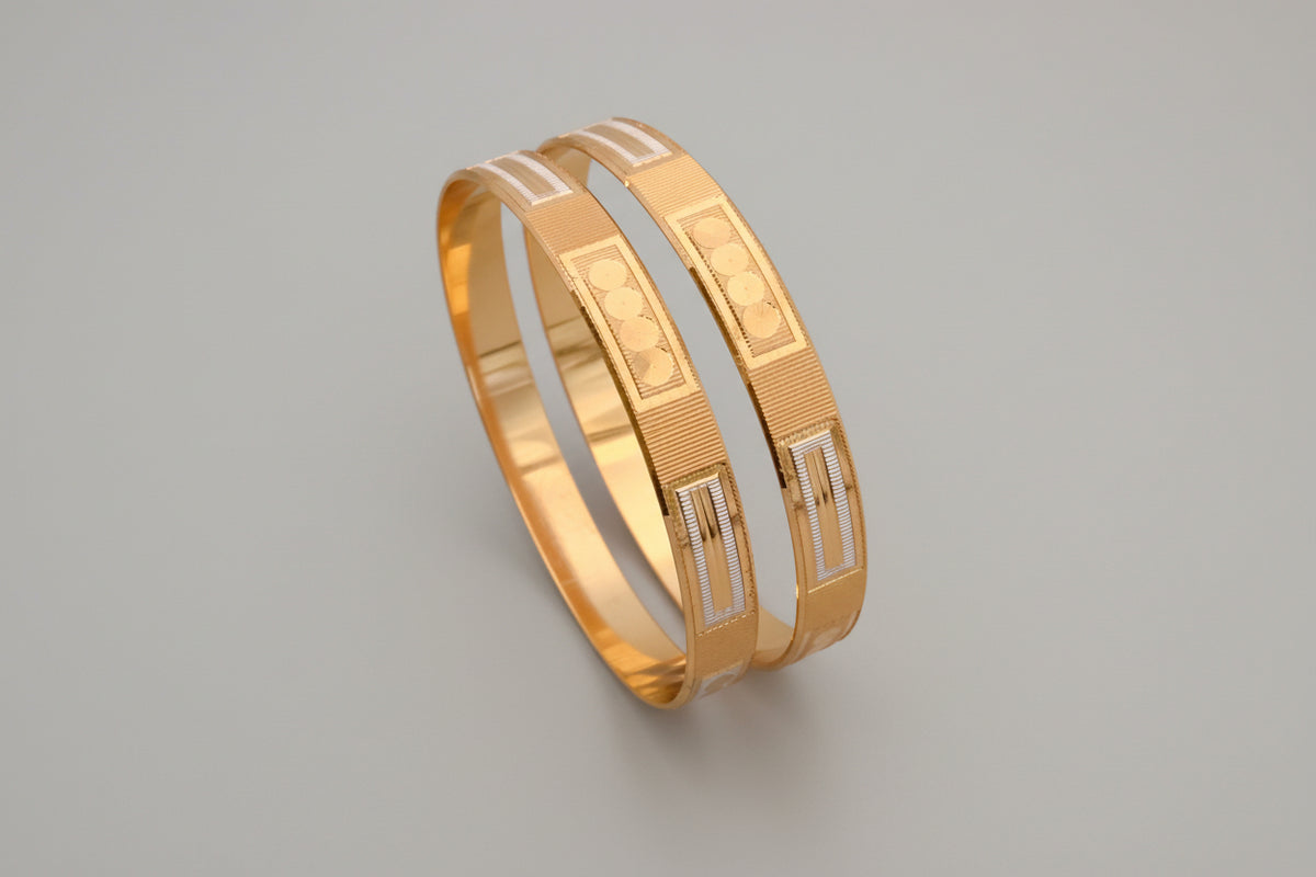 Buy 1 Get 1 Free - Sonal Bangles ( set of 2 ) - Bangles - Belleza Jewels