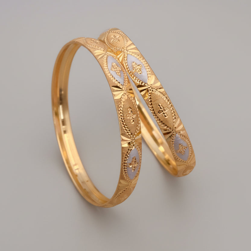 Buy 1 Get 1 Free - Isha Bangles (Set of 2) - Bangles - Belleza Jewels