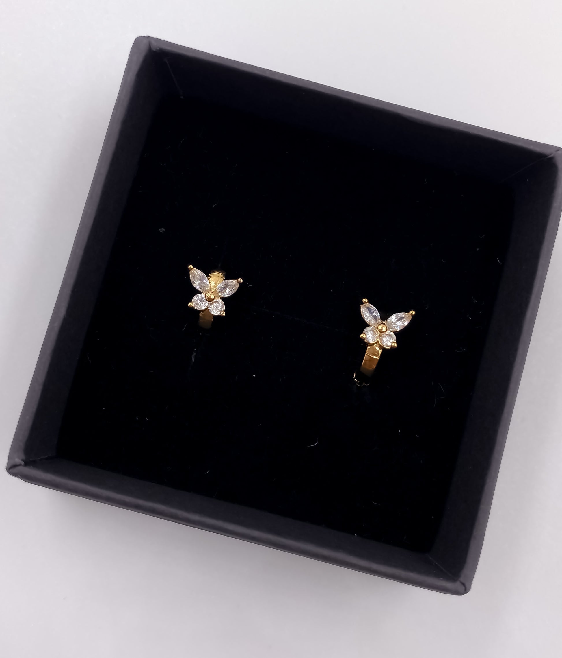BUY 1 GET 1 FREE -Fancy High Rose Gold Plated Delicate Bali - BALI - Belleza Jewels