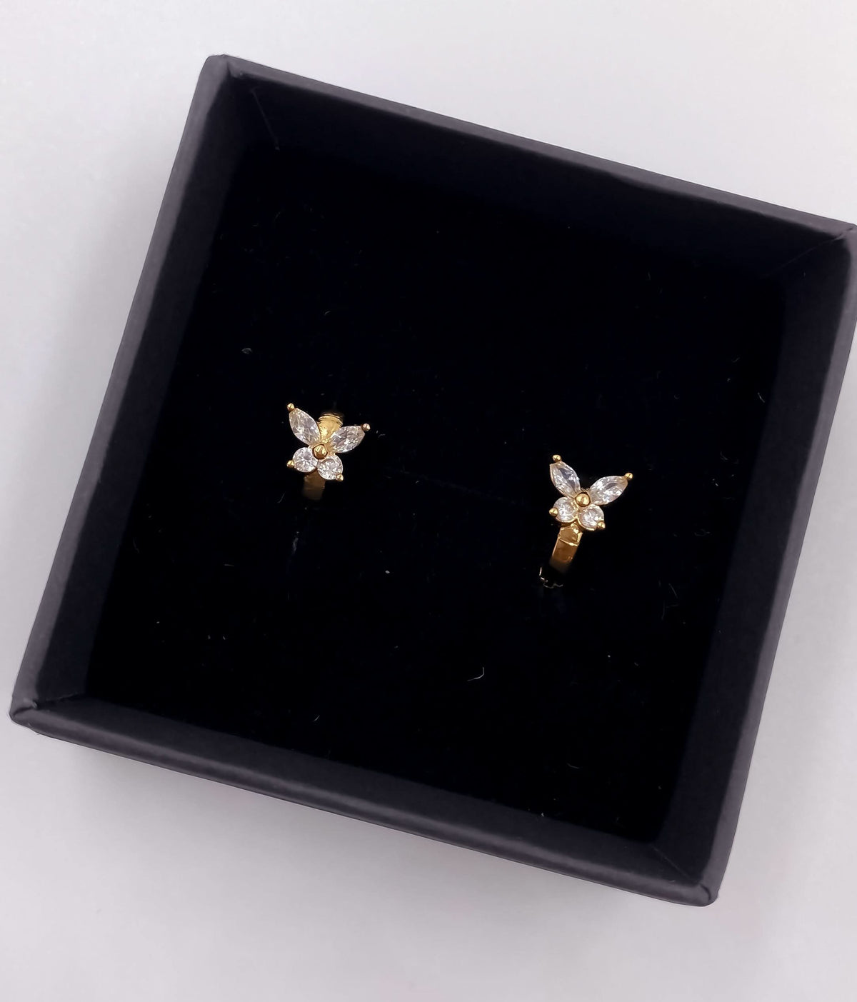 BUY 1 GET 1 FREE -Fancy High Rose Gold Plated Delicate Bali - BALI - Belleza Jewels