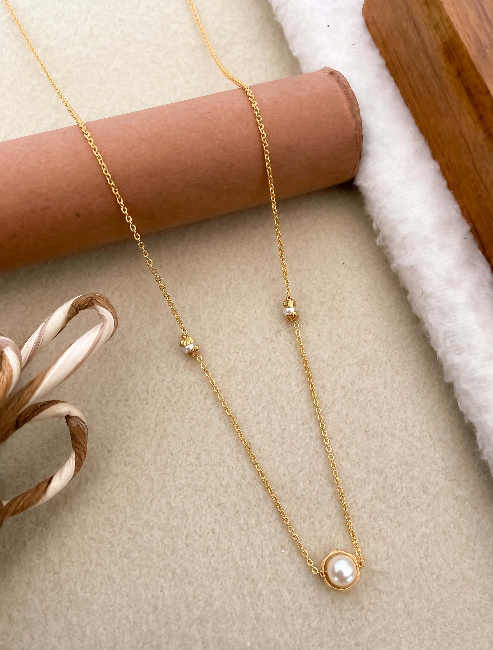 Daily use Simple n sober Gold Look Chain - Belleza Jewels