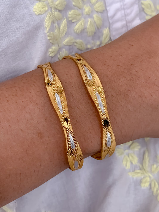 Buy 1 Get 1 Free -Vandna Bangles( set of 2 )