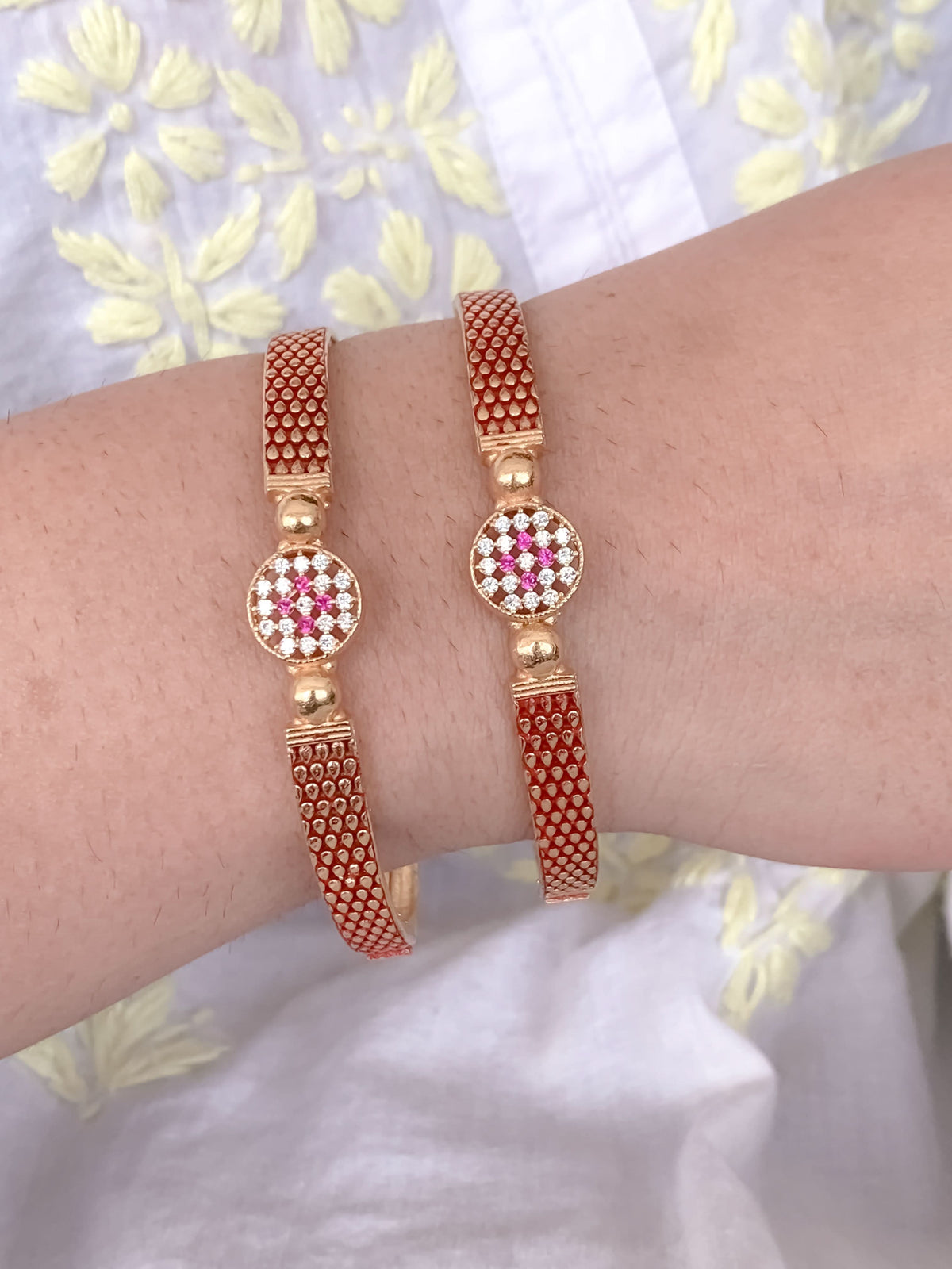 Buy 1 Get 1 Free - Sunita Bangles(set of 2 ) - Bangles - Belleza Jewels