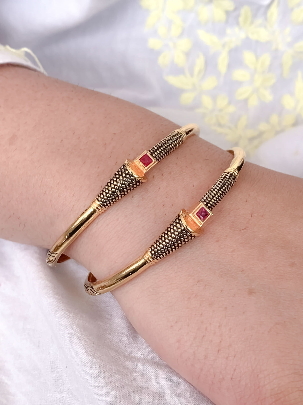 Buy 1 Get 1 Free - Gopi Bangles(set of 2 ) - Bangles - Belleza Jewels