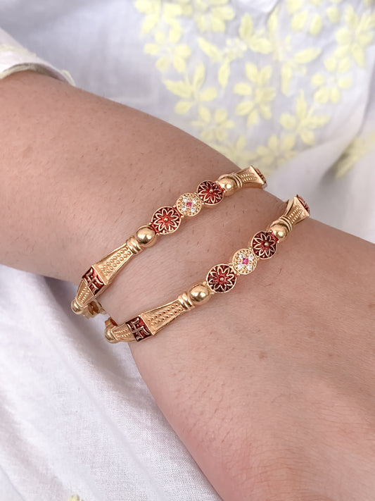 Buy 1 Get 1 Free - Shagun Bangles(set of 2 )