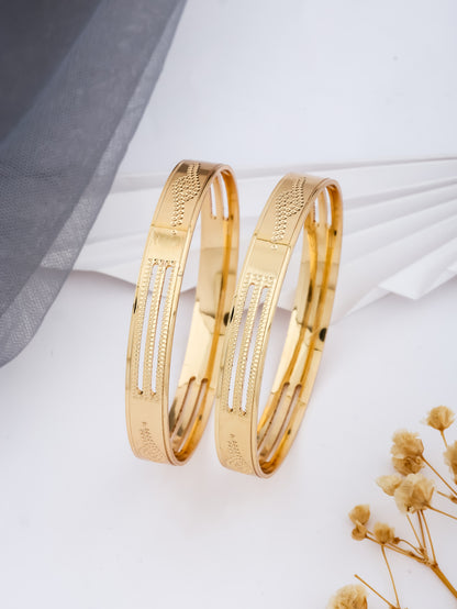 BUY 1 GET 1 FREE - Durga Bangles (Set of 2) - Bangles - Belleza Jewels