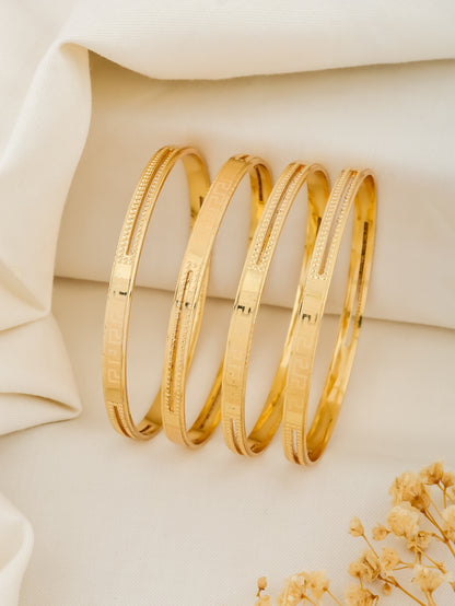 BUY 1 GET 1 FREE - Bhumi Bangles (Set of 4) - Bangles - Belleza Jewels