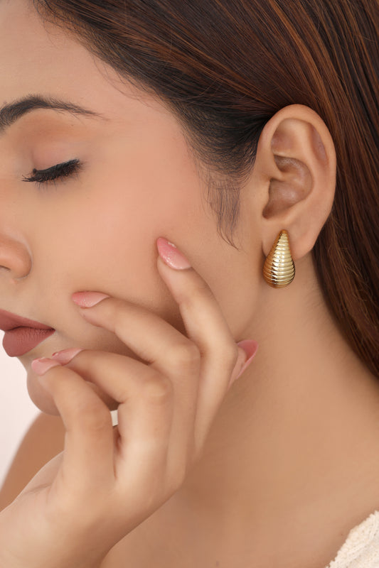 BUY 1 GET 1 FREE -American Diamond High Gold Plated Fancy Delicate Earrings
