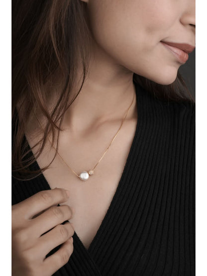 Tu-Tone High Gold Plated Fancy Delicate chain