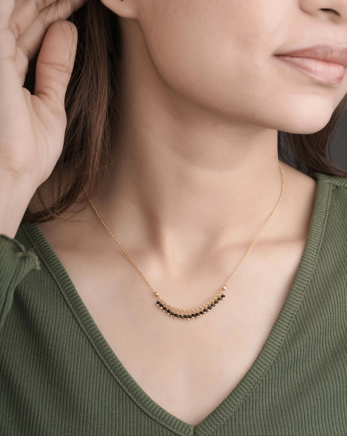 BUY 1 GET 1 FREE - American Diamond High Gold Fancy Mangalsutra - Mangalsutra - Belleza Jewels
