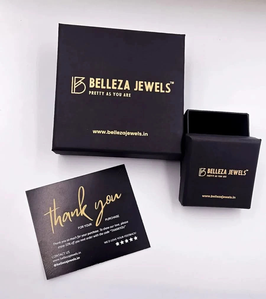 BUY 1 GET 1 FREE -American Diamond Rose Gold Delicate Fancy Delicate Earrings.