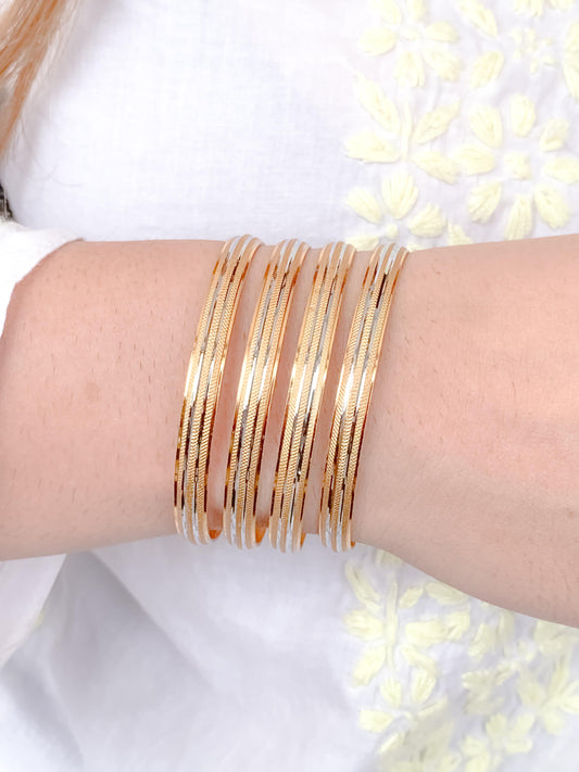 Buy 1 Get 1 Free - Divya Bangles ( set of 4 )
