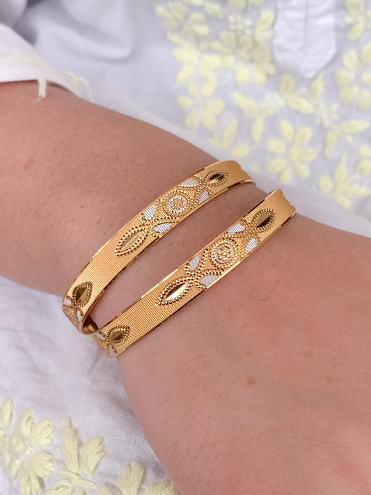Buy 1 Get 1 Free -Foram Bangles ( set of 2 )